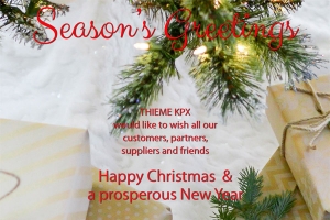 Season's Greetings from all of us at Thieme KPX